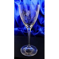 LsG-Crystal Skleničky na víno bílé ručně broušené dekor Bodlák original balení Kate-1006 250ml 6 Ks.