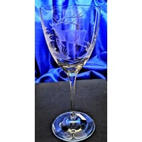 Weißwein Glas/ Weißweinlgläser Hand geschliffen Hirsch-1015 250 ml 6 Stk..