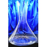 LsG-Crystal Láhev 12 x  Swarovski krystal na víno broušená rytá dekor Carla okrasné baleni Xtra-9099 1400ml 1 Ks.