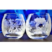 Schnaps Glas/ Korn/ Slivowitz Gläser Hand geschliffen Muster Rose Cx-10495 60 ...