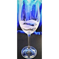 LsG-Crystal Skleničky na bílé víno ručně broušené ryté Kanta Lara-1207 250 ml ...