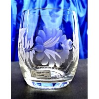 Wassergläser/ Mehrzweck Glas Hand geschliffen Muster Rose Cl-1737 300 ml 6 Stk...