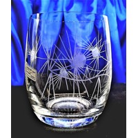 Wassergläser/ Mehrzweck Glas Hand geschliffen Muster Distel Cl-2737 300 ml 6 S...