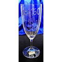 LsG-Crystal Jubilejní sklenice se jménem výroční na pivo rytá broušená dekor P...