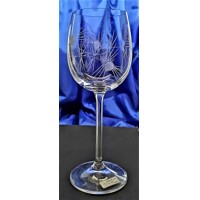 Weißwein Glas / Weißweingläser Hand geschliffen Muster Distel Geschenkkarton Erika-7058 260 ml 6 Stk.