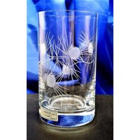 Wasser Glas/ Whisky Glas Hand geschliffen Distel Barline-9729 230 ml 6 Stück.
