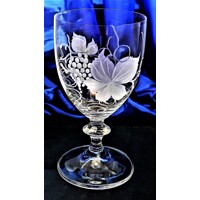 Mehrzweckgläser Mehrzweck Glas Multifunction Glass Hand geshliffen Muster Wein...