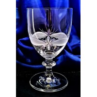 Mehrzweckgläser Mehrzweck Glas Multifunction Glass Hand geshliffen Muster Kante Elis-9737 300ml 6 Stück.