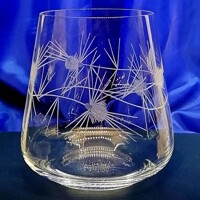 Rum Glas Rumgläser Groß Hand geschliffen Distel 395ml 1196 6 Stück.