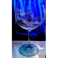LsG-Crystal Skleničky na červené víno 4 barvy ručně broušené dekor Bodlák Mix 2747 820ml 4 Ks.