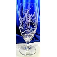 LsG-Crystal Jubilejní sklenice se jménem na pivo k výročí dekor Ječmen broušená rytá J-8079 500 ml 1 Ks.