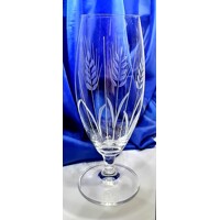 LsG-Crystal Jubilejní sklenice se jménem na pivo k výročí dekor Klas broušená rytá J-9079 500ml 1 Ks.