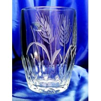LsG-Crystal Pivní sklenice třetinka se jménem ručně broušená dekor KLas Ploch-626 330 ml 1 Ks.
