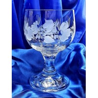 Rőmer Becher Weinglas Hand geschliffen Hagebutte Ita-8888 420ml 6 Ks.