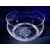 Kristall Glas - Optische Schale geschliffen Kante MI-106 135 x 210 mm 1 Stück.