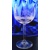 Rotwein Glas/ Burgund Glas Hand geschliffen Muster Kante RW-024 580ml 6 Stück.