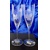 Sektkelch/ Champagner Glas/ Sektgläser Hand geschliffen Muster Weinlaub Kate-070 200 ml 2 Stk.