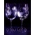 LsG-Crystal Skleničky na červené víno ručně broušené/ ryté dekor Víno dárkově baleno satén WW-169 450 ml 2 Ks.