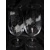 LsG-Crystal Pivní sklenice skleničky na pivo ručně broušené dekor Víno Lara-225 380ml 2 Ks.