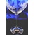 Sektschale/ Champagner Glas Hand geschliffen Muster Weinlaub Ssch-271 340 ml 6 Stück.