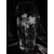 Krug Glas Hand geschliffen Weinlaub KR-299 1500 ml 1 Stück.