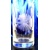 Wasserglas Kristallgläser Hand geschliffen Muster Alt Rose WG-307 230 ml 6 Stück
