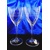 LsG-Crystal Skleničky na bílé víno ručně broušený náramek s krystaly SWAROVSKI dekor Claudia Kate-320 250ml 6 Ks.