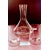 Flaschen-Set 20 x Swarovski Kristall handgraviert für Wein oder Wasser Dekor Carla VU-389 1400/400ml 3 Stk.
