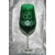 LsG-Crystal Jubilejní sklenice zelená číše výroční broušená Kytička J-400 600 ml 1 Ks.