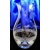 LsG-Crystal Sklo váza/ vázička 6 x Swarovski broušena dekor Kanta WA-497 180 x 105 mm 1 Ks.