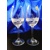 Lsg-Crystal Skleničky broušené na bílé víno 8 x Swarovski krystal dekor Kanta dárkové balení satén SK-s463 250 ml 2 Ks.