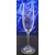 Sektkelch/ Champagnergläser Lucia geschliffen mit Kristallen SWAROWSKI SK-s495 200 ml 2 Stück.