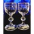 Likör Glas/ Likőrgläser SWAROVSKI Kristalle Hand geschliffen Muster Claudia Goldrand  518 60ml 6 St