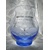 LsG-Crystal Váza modrá skleněná 6 x krystal Swarovski broušena dekor Kanta barevné balení satén WA-S520  600ml 1 Ks.