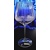 Rotwein Glas/ Burgund Optisches Glas  Hand geschliffen Kante Geschenkkarton 570 ml 2 Stück.