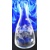Dekanter/ Flasche Hand geschliffen Muster Hagebutte Geschenkkarton L-616 1200 ml 1 Stk.