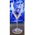 LsG Crystal Skleničky na bílé víno  24 xSWAROVSKI rystal ručně broušené dekor Karla Kate-662 250 ml 6 Ks.