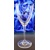 LsG Crystal Skleničky na bílé víno  24 xSWAROVSKI rystal ručně broušené dekor Karla Kate-662 250ml 6 Ks.