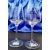 LsG-Crystal Skleničky na destiláty/ lihoviny/ 36 x Swarovski krystal dekor Claudia Sandra-861 150ml 6 Ks.