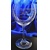 Rotwein Glas/ Burgund Glas mit Swarovski Steinen (6) Hand geschliffen  Eva-871 455 ml 6 Stk.
