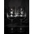 Weißwein Glas/ Weißweingläser Hand geschlffen Muster Vogel V-880 350ml 6 Stk.