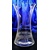 Vase Kristall Glas Hand geschliffen Muster Kante WA-889 255 x 150 mm 1 Stück.