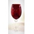 LsG-Crystal Skleničky červené s kamínky Swarovski na červené víno ručně broušené ryté dekor Claudia CX-9958 450 ml 2 Ks.