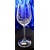 LsG-Crystal Skleničky na bílé červené víno 8 x Swarovski krystal dekor Carla Turbulence-2532 350 ml 2 Ks.