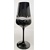 LsG-Crystal Skleničky černé na červené víno 10 x Swarovski krystal dekor Kanta SK-s461 550ml 2 Ks.