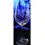 Rotwein Glas Rotweingläser Hand geschliffen Muster Distel Viola-378 550 ml 6 Stk.