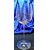 LsG-Crystal Skleničky na bílé víno ručně ryté broušené dekor Pampeliška dárkové balení satén Erika-6998 260 ml 6 Ks.