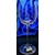 Weißwein Glas / Weißweingläser Hand geschliffen Muster Galaxie Geschenkkarton Erika-96382 260 ml 2 Stk.