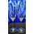 Swarovski Sekt Glas Champagner Gläser Muster Herz rote blaue steine SW-6892 200 ml 2 Stück.