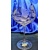 LsG-Crystal Sklenička červené víno dekor Šípek Turbulence-2809 570 ml 2 Ks.